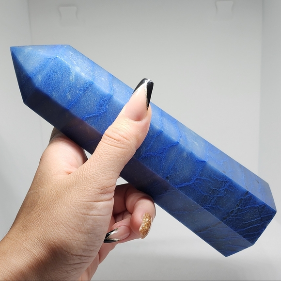 LARGE Blue Adventurine Tower - Picture 4 of 6